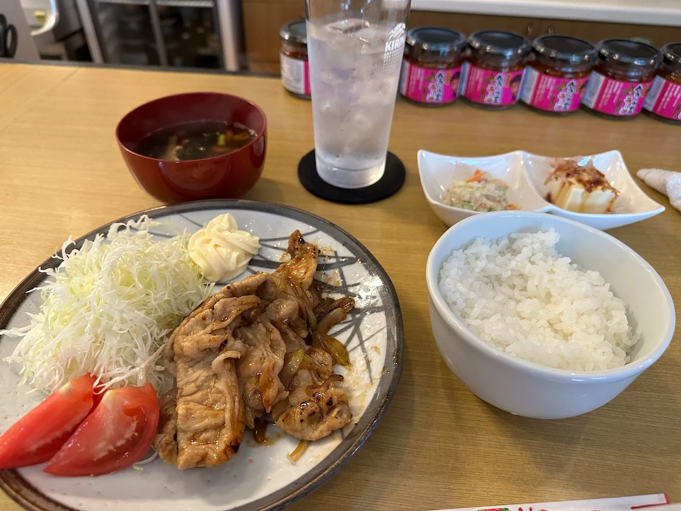 生姜焼き定食